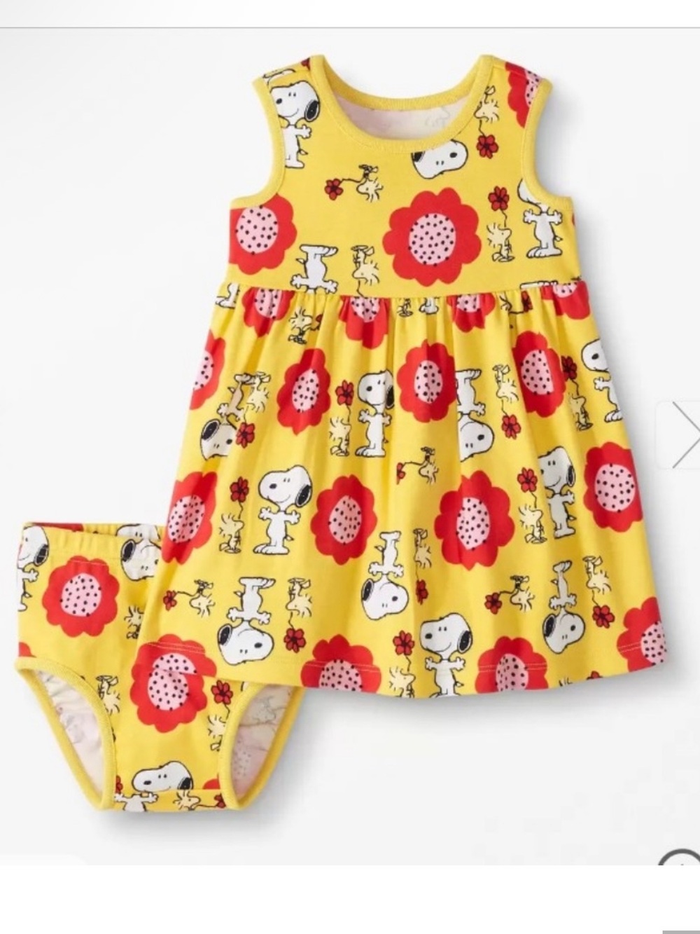 Hanna Andersson Peanuts Dress size 0-3 months